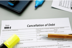 1099-C cancellation of debt