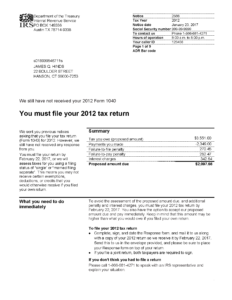 IRS Notice CP2566 - We Still Have Not Received Your Form 1040 | H&R Block