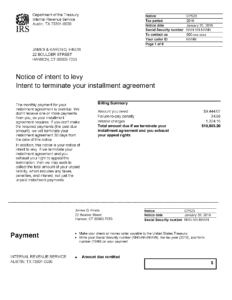 IRS Notice CP523
