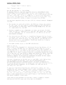IRS Letter 5600C