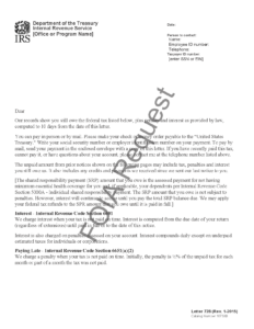 IRS Letter 728