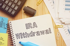 IRA withdrawal rules on paper.