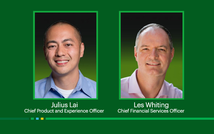 Julius Lai and Les Whiting have joined H&R Block