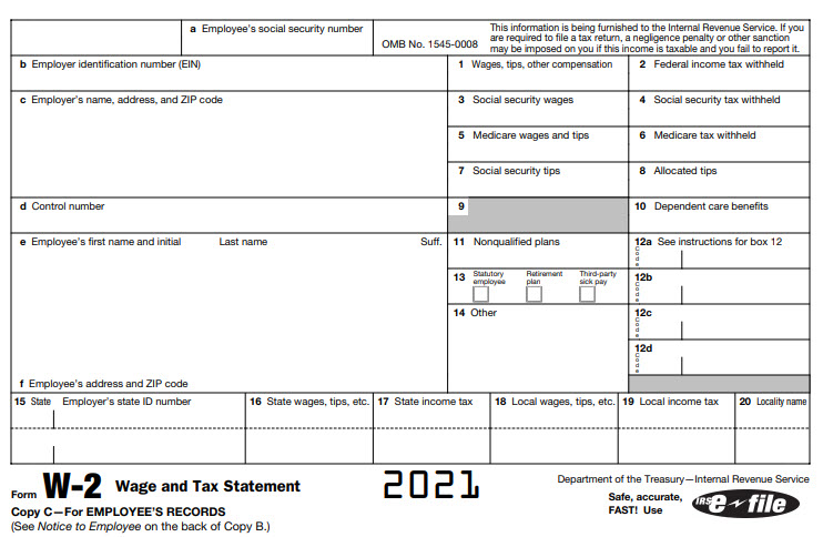 How To Read A W 2 Form H R Block